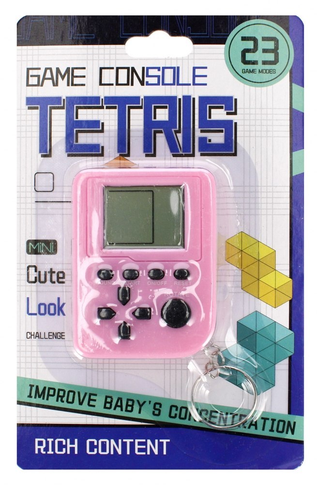 ELECTRONIC GAME TETRIS MIX OF PATTERNS MEGA CREATIVE 511302 MEGA CREATIVE